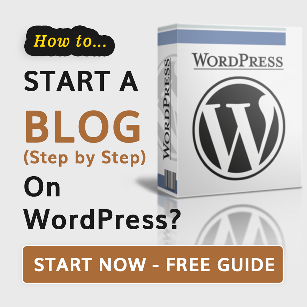 how to start a blog step by step on wordpress banner at mubashir talks