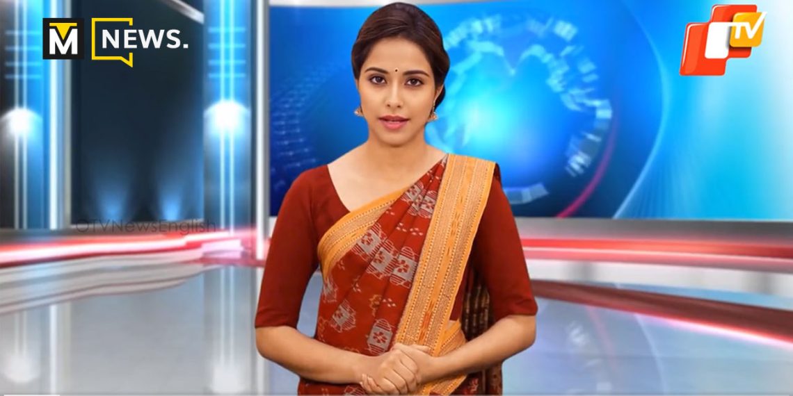 ai in journalism indian channel otv news introduces ai based tv presenter lisa