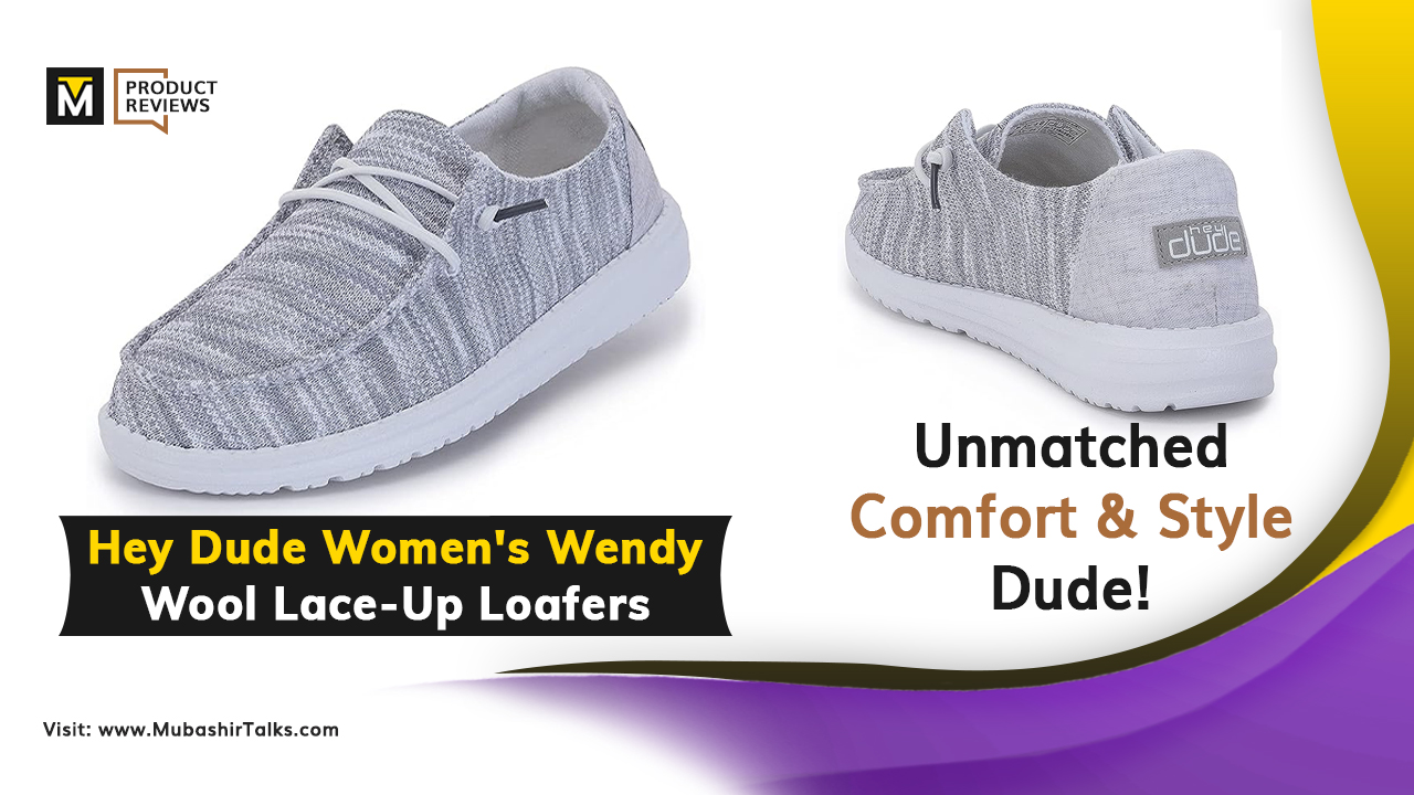 Hey Dude Women's Wendy Wool Lace-Up Loafers Review